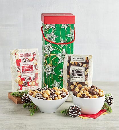 Moose Munch® Premium Popcorn Holiday Duo
